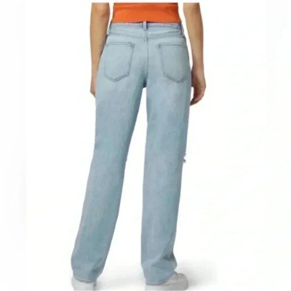 Favorite Daughter The Tommy Mid Rise Boyfriend Distressed Denim Jeans 24 - Picture 2 of 7